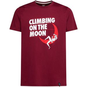 La Sportiva - Moon Rock - T-shirt - Rood - Korte Mouwen