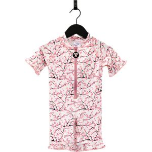 Ducksday - zwempakje voor baby en peuter - meisje - eendelig - met rits - UV-werend UPF50+ - Rosie - 2 jaar