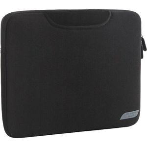 Mobigear Laptophoes geschikt voor Neopreen Laptop | Mobigear Neon Aktetas 11 - 12 inch Laptoptas + Handvat - Zwart