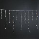 Lichtgordijn voor buiten - 2200K Amber - 200 LEDs - Warm wit - 5 meter - Kerstverlichting