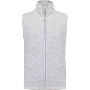 Fleecebodywarmer 'Luca' merk Kariban maat 4XL Ash Heather