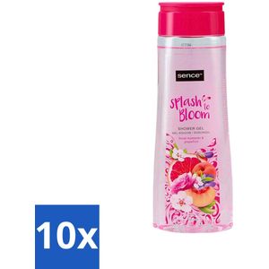 Sence - Floral Moments & Grapefruit - Douchegel - Fris & Fruitig - 300 ml - Bulkverpakking - 10 stuks
