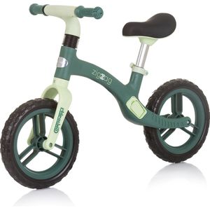 Chipolino Loopfiets Zig Zag - Balansfiets met 2 wielen - 12 inch - Vanaf 2 jaar - Jongens en meisjes - Groen