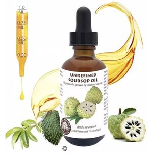 Best Natures Soursop Olie – 100% Puur & Onverdund – 60 ml​