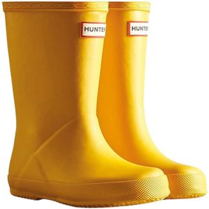 Hunter Kids First Boot Rubber Kinder Hunter Gele Wellingtonlaarzen