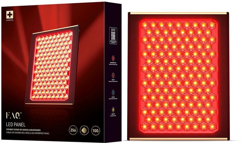 Foreo - Faq™ - LED Paneel Lichttherapie-apparaat - Matgoud - 256 LED's