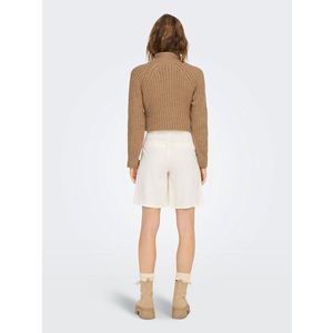 ONLY - ONLCARO HW WIDE LINEN BL SHORTS CC TLR - Dames - Bermuda shorts