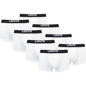 BOXERS 8-pack Levi's Solid Basic herenboxershorts, gemaakt van biologisch katoen
