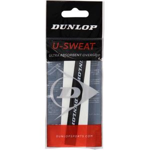 Dunlop U sweat overgrip 1 stuk in verpakking kleur wit
