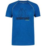Icepeak - Destin - T-shirt - Blauw - Korte Mouwen - Slim Fit