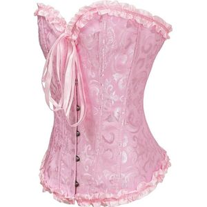 Corset - voor dames - Buikcontrole - Maat M/L - Volledige Borst Corset - Boneless Corset - Comfortabele Lingerie - LOUZIR