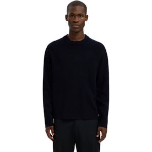 Selected Homme - SLHTELLER FN RELAXED CREW NECK - Trui - Blauw