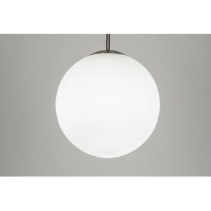 Lumidora Hanglamp 64883 - SNOW - E27 - Wit - Glas - ⌀ 30 cm