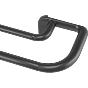 Umbra - Twilight - Gordijnroede - Zwart - Dubbele Gordijnstang - 168-365 cm - Diameter 19 mm