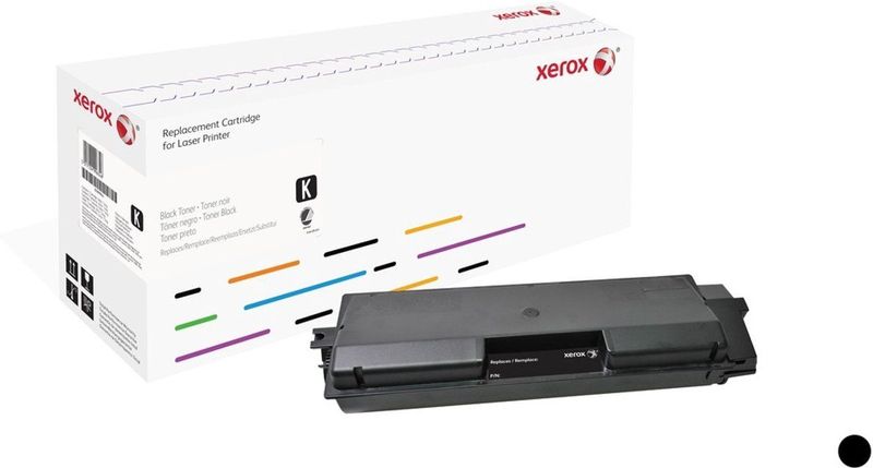 Xerox Cyaan toner cartridge. Gelijk aan Kyocera TK-580C. Compatibel met Kyocera ECOSYS P6021, FS-C5150