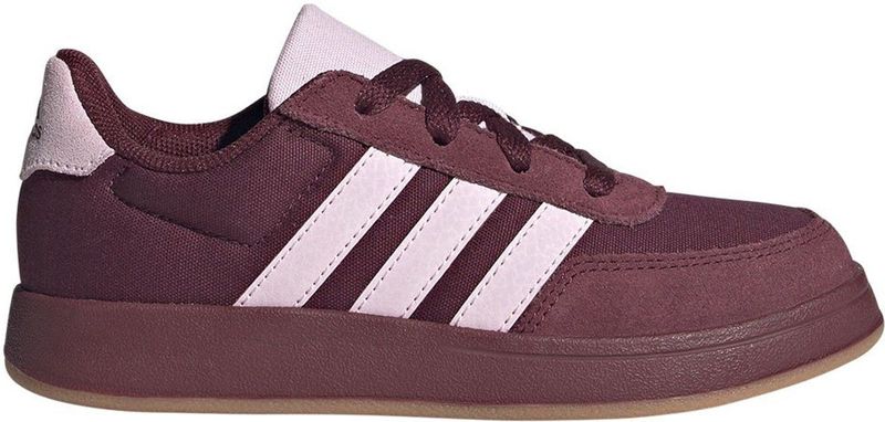 Adidas - Breaknet 2.0 - Schoenen - Wit - Canvas/Suède - Rubber Zool