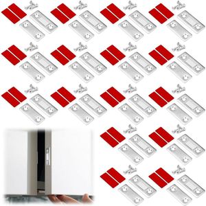 Ultradunne zelfklevende magneten voor kastdeur - Set van 16 stuks - Extra sterk - Magneetsluiting - Deurmagneten voor meubeldeuren