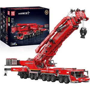 Mould king 17008s - Liebherr kraan - 8506 onderdelen - Technisch - Past op lego - bouwset - bouwstenen