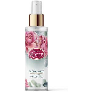 Organische Gezichtsmist met rozenwater uit Bulgarije en aloë vera - kalmeert en verjongt 100ml