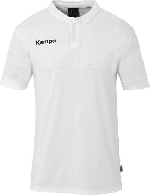 Kempa - Kinder Poly Polo Shirt - Wit - 2005156
