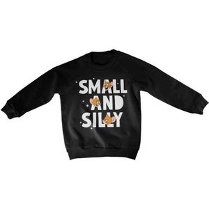 Tom And Jerry Sweater/trui kids -Kids tm 4 jaar- Jerry - Small And Silly Zwart