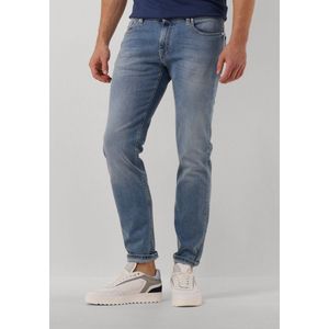 Alberto Heren Slim Fit Jeans Slim Blauw - Maat 36/34