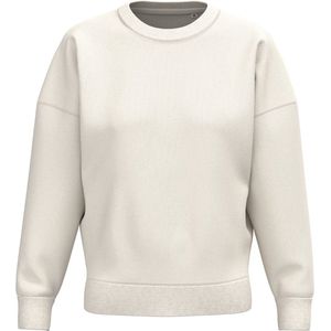 Native Spirit Ecologische dames sweater met ronde hals en afhangende mouwen NS439 - Ivory - L