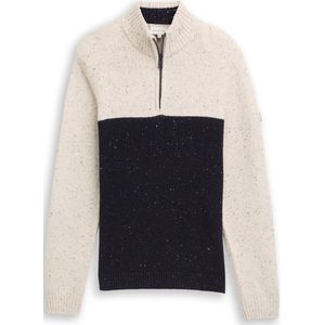 Tom Tailor - Schipperstrui - Gemêleerd - Regular Fit - Katoenmix