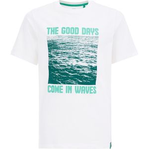 WE Fashion Jongens T-shirt met opdruk