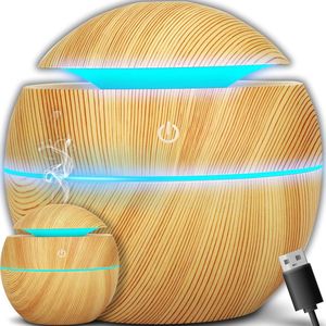 Ultrasonic Aroma Diffuser Colour LED Lighting USB 150 ml Humidifier Electric Aromatherapy Bedroom Quiet Essential Oils Diffuser- Office Essential Oils