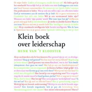 Klein boek over leiderschap