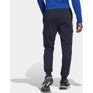 adidas Sportswear Essentials Fleece Regular Tapered Cargo Broek - Heren - Grijs- S