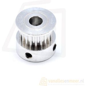 GT2-6 20 Tanden 8mm boring Pulley Aluminium