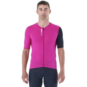 Mavic Essential Korte Mouw Wielertrui Roze XL Man