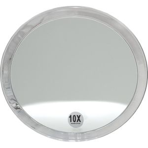 Fantasia Make-up spiegel met 3 zuignappen 10x vergroting