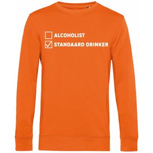7431 - Sweater - Standaard drinker-Pure Orange-S