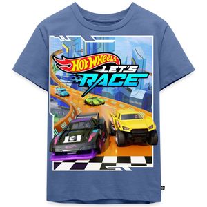 Hot Wheels Design Laten We Rennen Premium T Shirt Kinderen