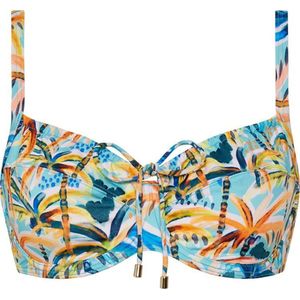 Cyell Under the Palms Bikinitop  Blauw 42 F