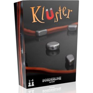 Kluster: Meertalig behendigheidsspel voor 1-4 spelers vanaf 14 jaar - Hoogwaardige magneetstenen - Gemakkelijk mee te nemen