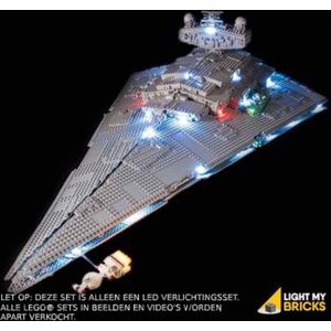 Light My Bricks - Verlichtingsset geschikt voor LEGO Star Wars UCS Imperial Star Destroyer 75252