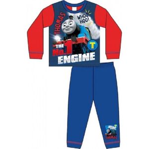 Thomas de Trein pyjama - maat 92 - Thomas de Stoomlocomotief pyjamaset
