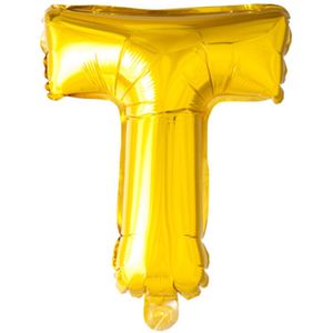 Folie Ballon Letter 40″ T - Goud