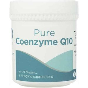 COENZYME Q10 (Hansen)- 50 gram pure ubiquinone poeder incl maatlepel - goed voor 166 doseringen van 300mg - Europese herkomst - laboratorium getest - geen toevoegingen