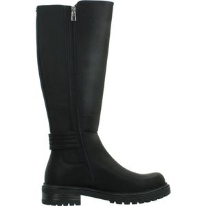 Mustang - 54732 - Enkellaarsjes - Zwart - Ritssluiting - Casual