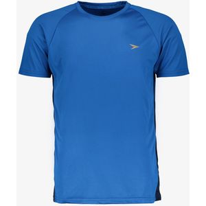 Dutchy heren voetbal T-shirt blauw - Maat S