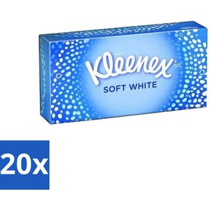 Kleenex - Tissues - Soft White - 70 Tissues - Bulkverpakking - 20 stuks