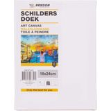 Benson Canvas Schildersdoek - Doekraam - Katoen - 18 x 24 cm