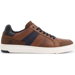 NoGRZ M.Maltzen herensneaker - Cognac bruin leer - Maat 40