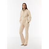 comma - Overall - Jumpsuit - Zacht - Met Wijduitlopende Pijpen