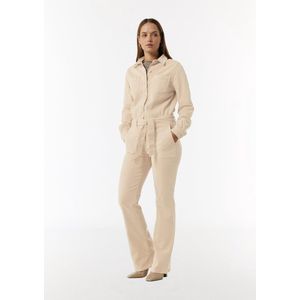 comma - Overall - Jumpsuit - Zacht - Met Wijduitlopende Pijpen